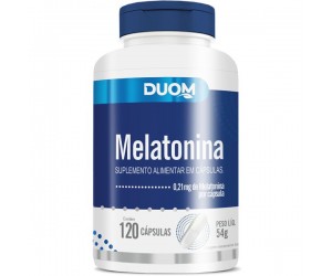 Melatonina 0,21 mg - DUOM - 120 cápsulas